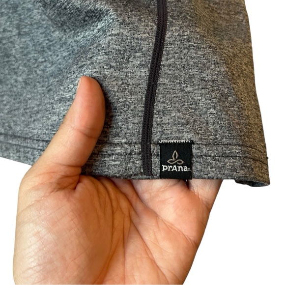 Prana Breathe Men's Orion 1/4 Zip Pullover Heather Gray  Long Sleeve Top Size XL - Picture 4 of 7